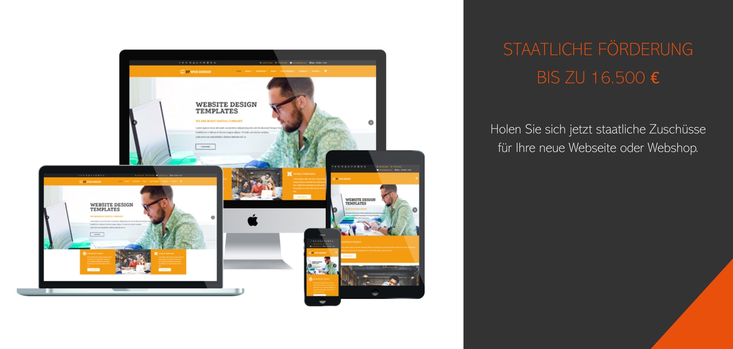 Bis zu 16.500€ staatlich Förderung für neuen Webshop erhalten