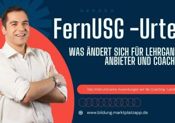 Das FernUSG und seine Bedeutung für Online-Coaches