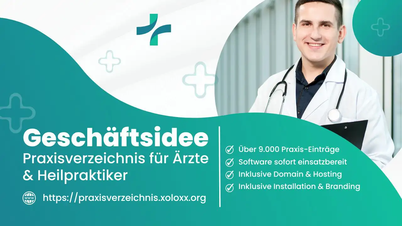 Online-Geschäftsidee: Branchenverzeichnis für Ärzte- und Heilpraktiker – Geld verdienen in der Gesundheitsbranche