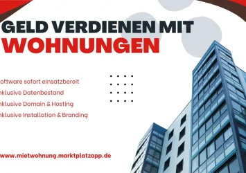 Online-Geschäftsidee: Verkaufsplattform Vermittlung von möblierten Wohnungen und Apartments