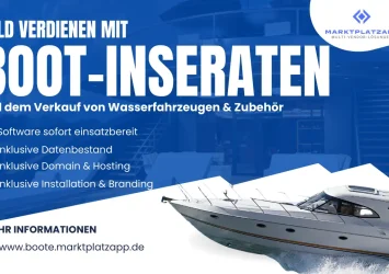 Entdecken Sie unser Boot- und Yachtinseratsportal. Verkaufen und vermitteln Sie Boote effizient mit unserer umfassenden Portal-Lösung.