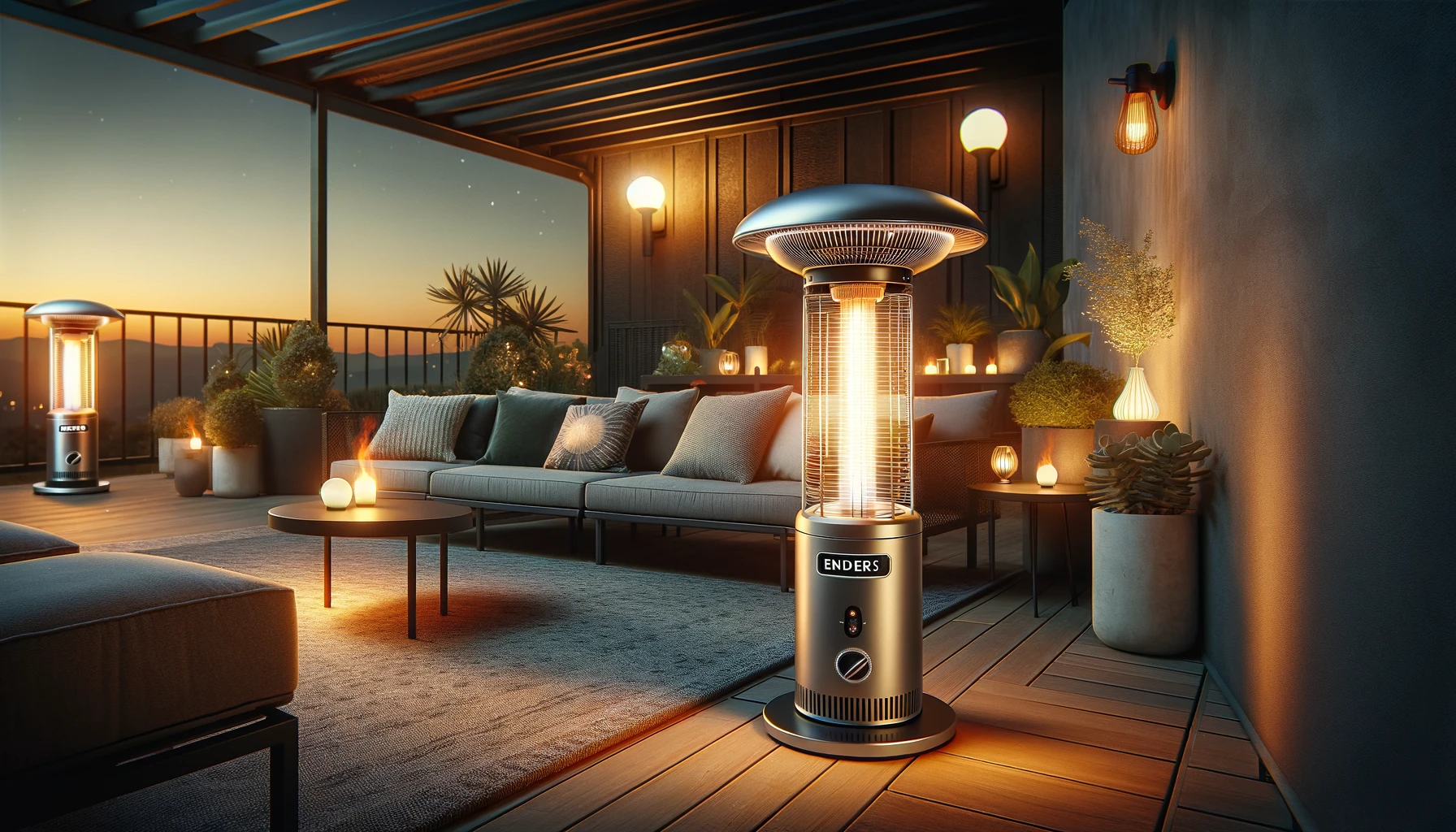 Enders Terrassenheizer im Test – Enders Heizstrahler mit innovativen Eco-Green-Brennern