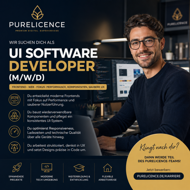 UI Software Developer (m/w/d)
